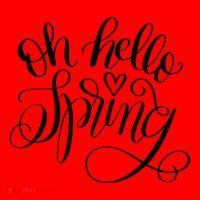 Oh Hello Spring Quote Santa Hat thumb 1