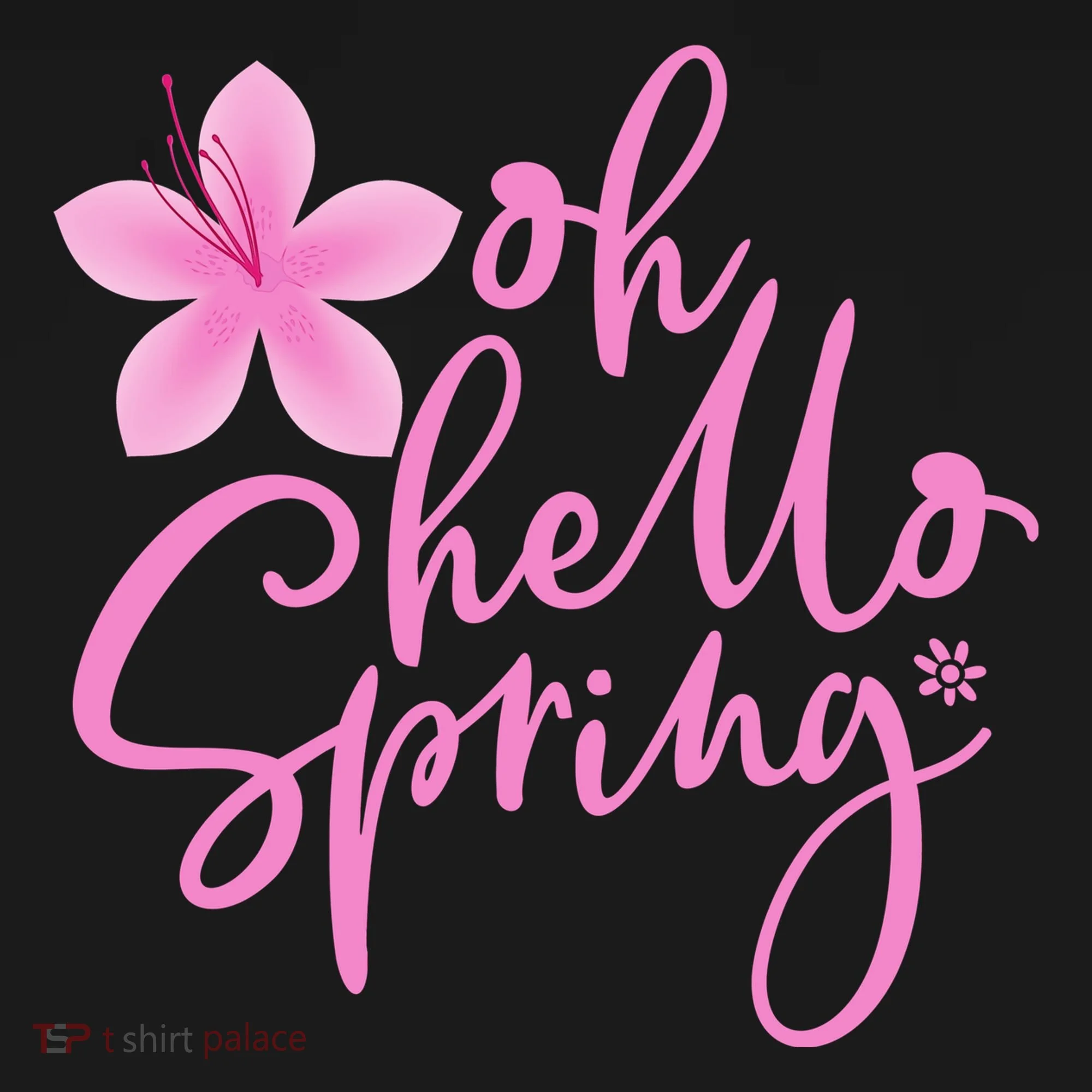 Oh Hello Spring Cute Doggie Tank
