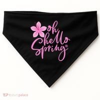 Oh Hello Spring Cute USA-Made Doggie Bandana thumb 0
