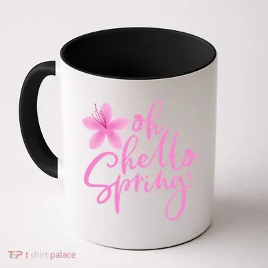Oh Hello Spring Cute Coffee Mug