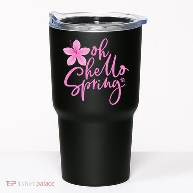 Oh Hello Spring Cute Tumbler