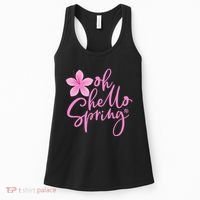 Oh Hello Spring Cute Women's Tank Top thumb 0