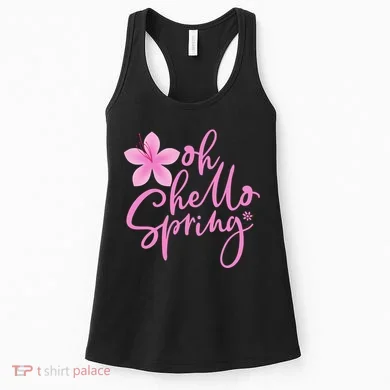 Oh Hello Spring Cute Women's Tank Top