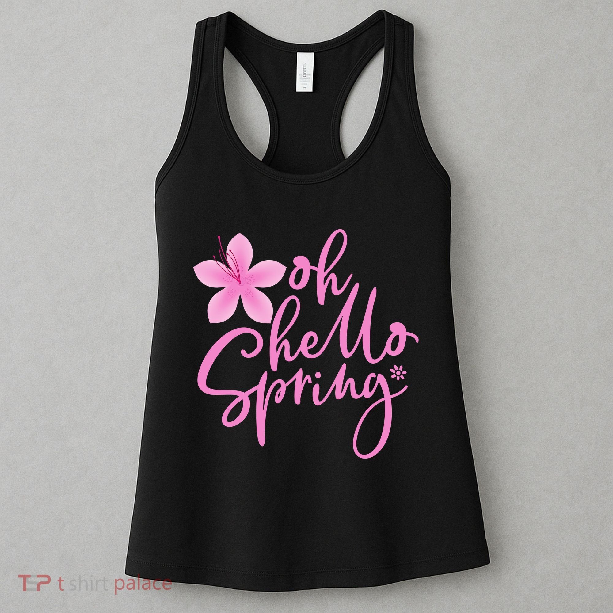 Oh Hello Spring Cute Women's Tank Top