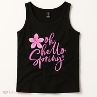 Oh Hello Spring Cute Tank Top thumb 2