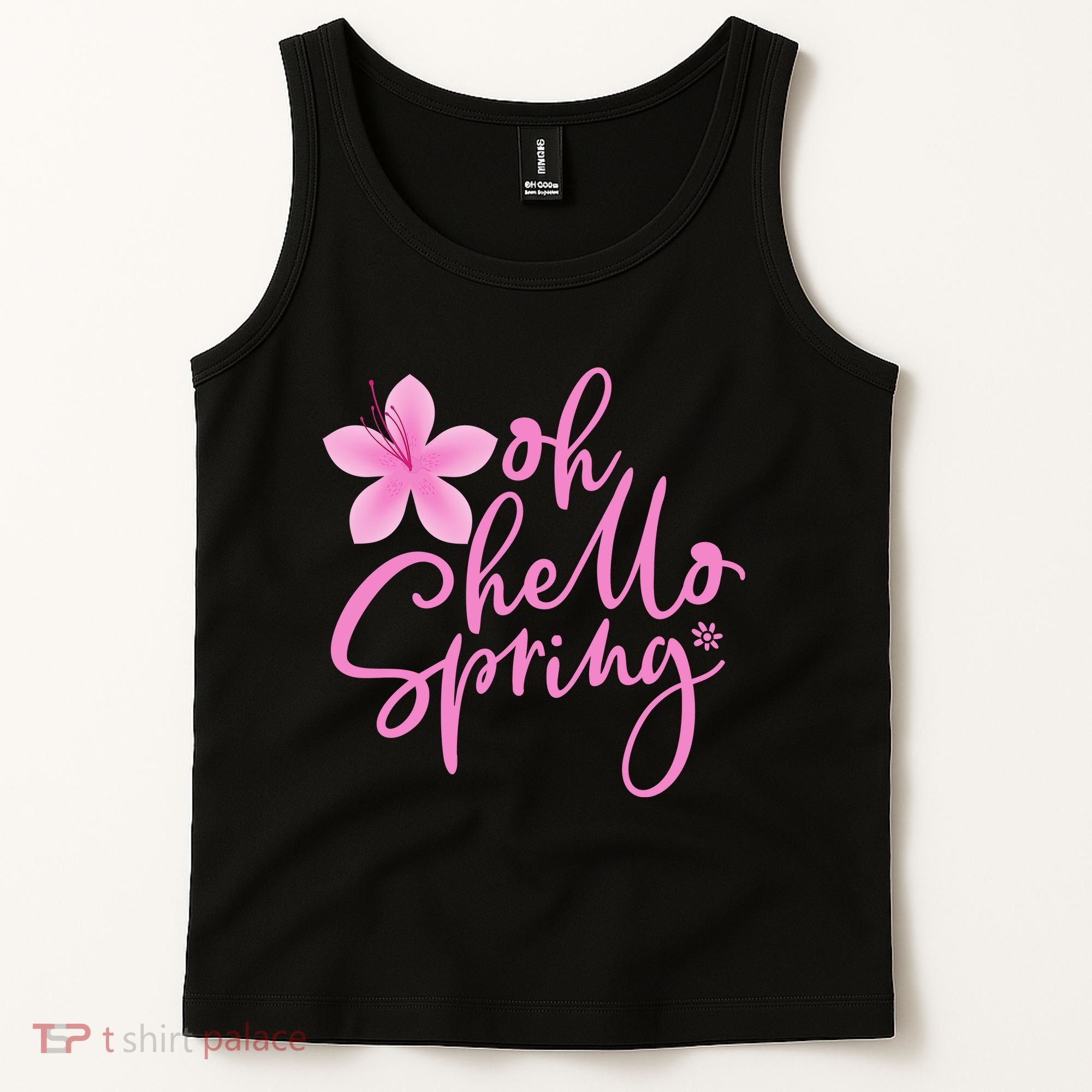 Oh Hello Spring Cute Tank Top