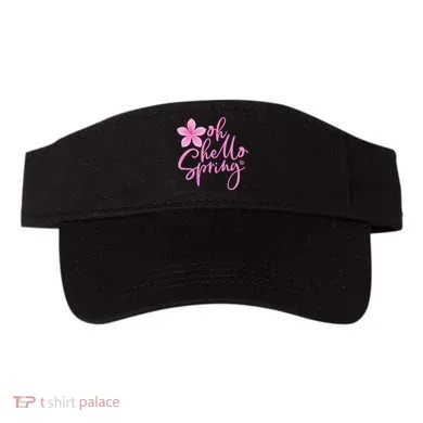Oh Hello Spring Cute Visor
