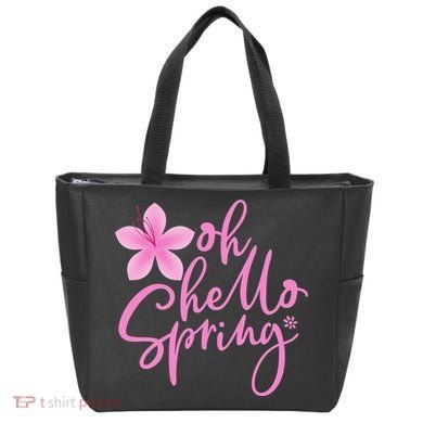 Oh Hello Spring Cute Tote Bag