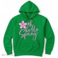 Oh Hello Spring Cute Hoodie thumb 0