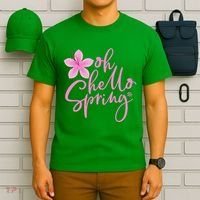 Oh Hello Spring Cute T-Shirt thumb 6