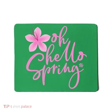 Oh Hello Spring Cute Mousepad
