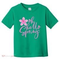Oh Hello Spring Cute Toddler T-Shirt thumb 0