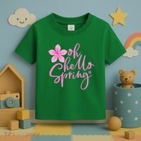 Oh Hello Spring Cute Toddler T-Shirt thumb 3