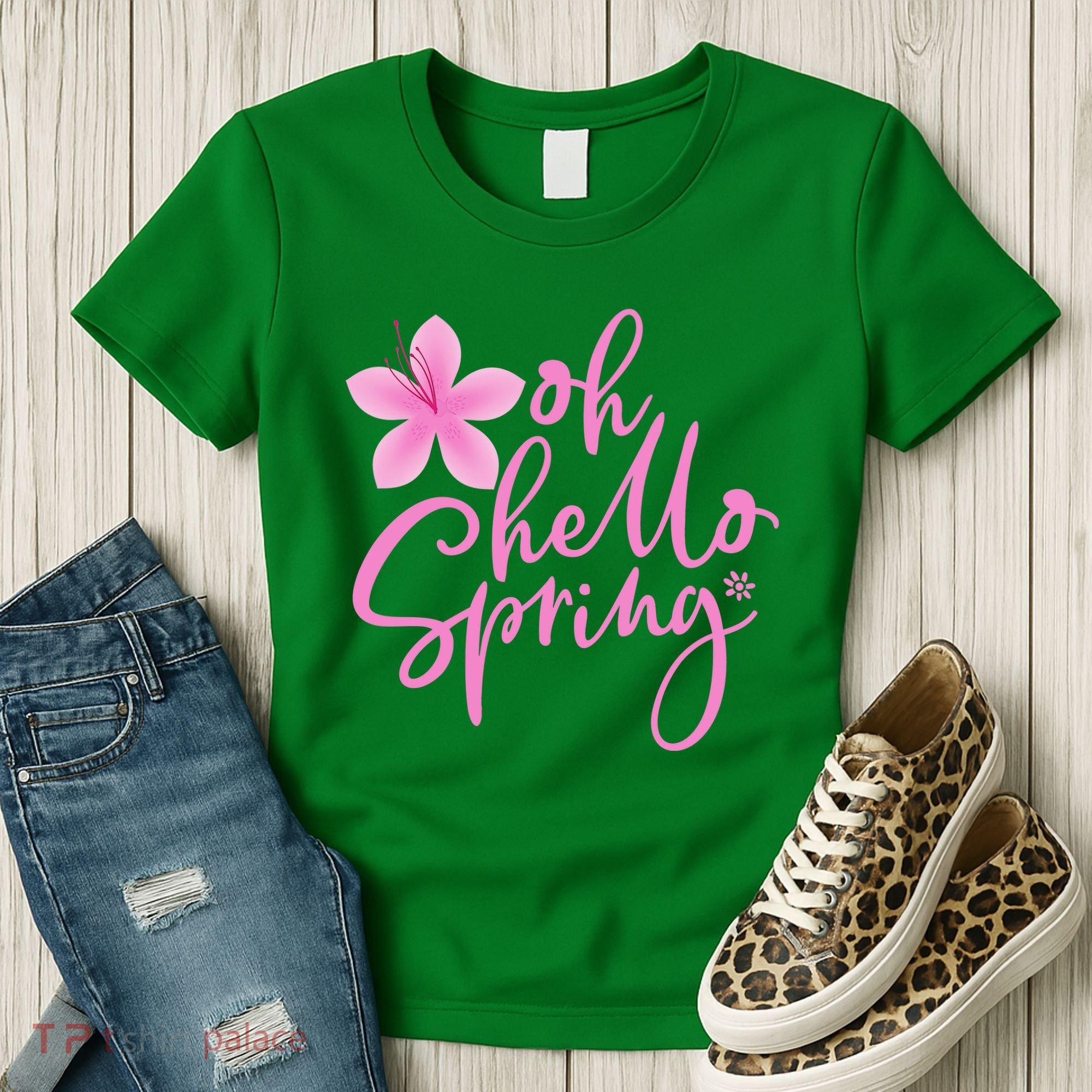 Oh Hello Spring Cute Women's T-Shirt
