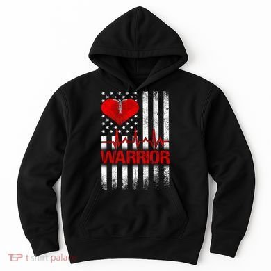 Open Heart Surgery Warrior Gift For Heart Patients Survivor Hoodie