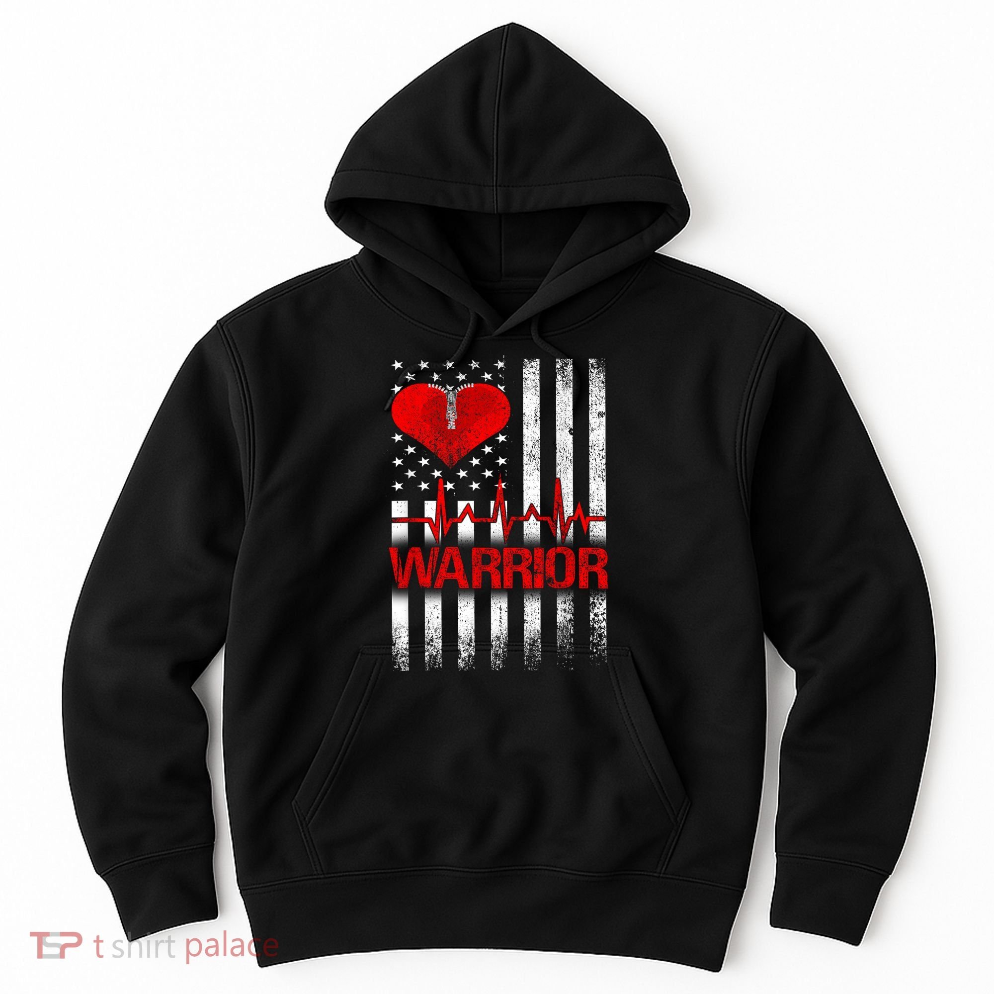 Open Heart Surgery Warrior Gift For Heart Patients Survivor Hoodie