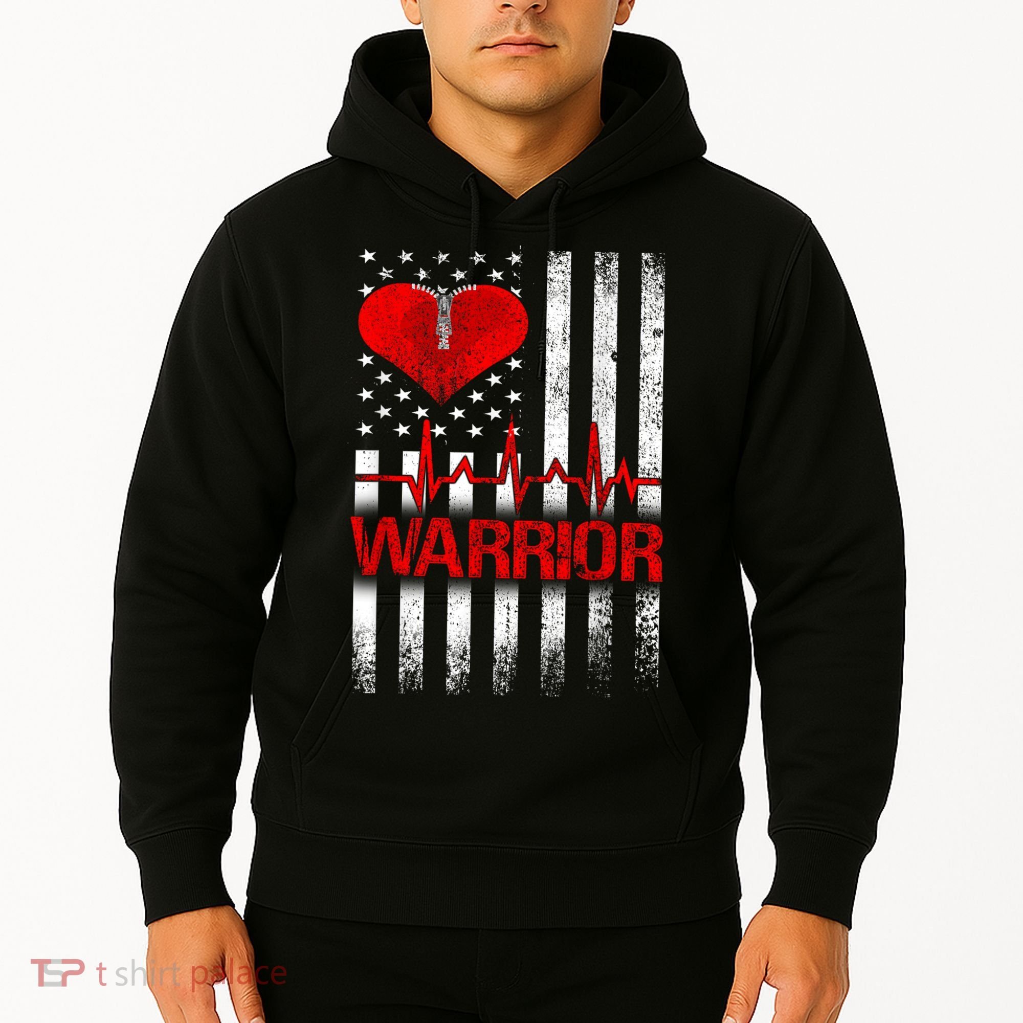 Open Heart Surgery Warrior Gift For Heart Patients Survivor Hoodie