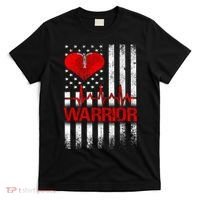 Open Heart Surgery Warrior Gift For Heart Patients Survivor T-Shirt thumb 0
