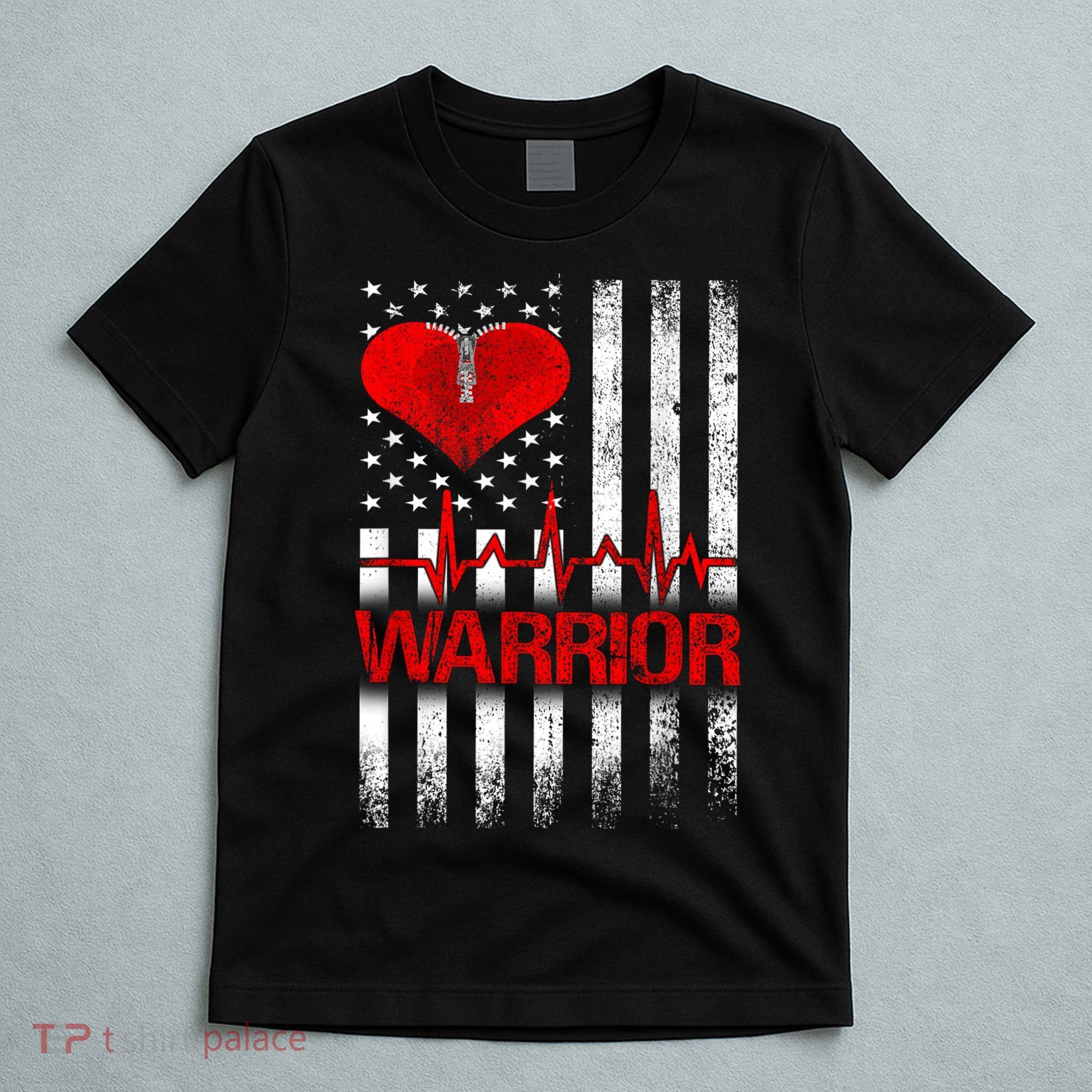 Open Heart Surgery Warrior Gift For Heart Patients Survivor T-Shirt