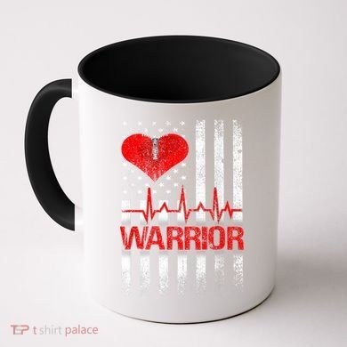 Open Heart Surgery Warrior Gift For Heart Patients Survivor Coffee Mug