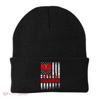 Open Heart Surgery Warrior Gift For Heart Patients Survivor Beanie thumb 0