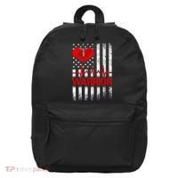 Open Heart Surgery Warrior Gift For Heart Patients Survivor 16 in Basic Backpack thumb 0