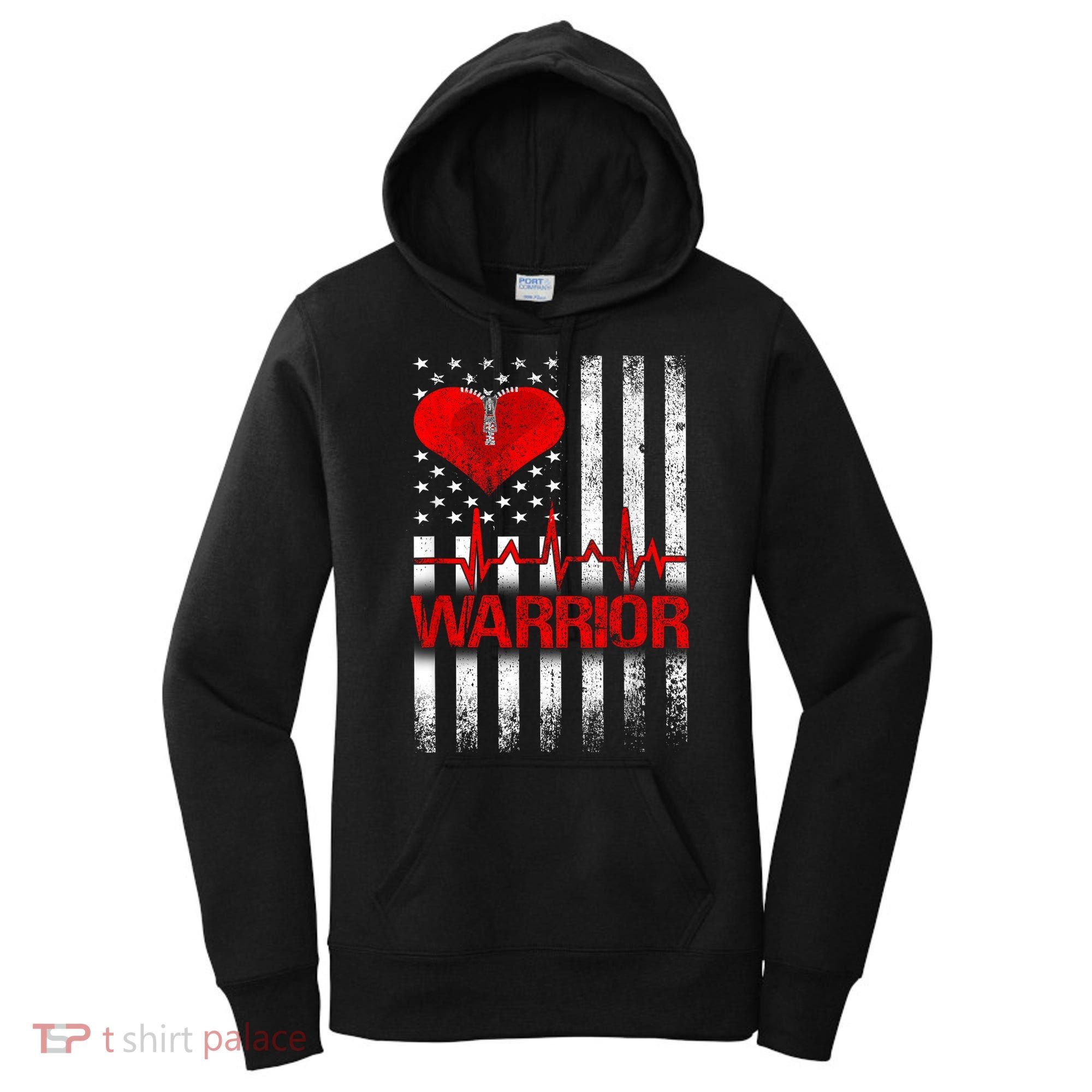 Open Heart Surgery Warrior Gift For Heart Patients Survivor Women's Hoodie