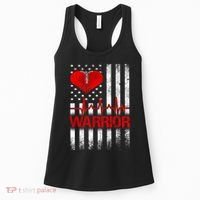Open Heart Surgery Warrior Gift For Heart Patients Survivor Women's Tank Top thumb 0
