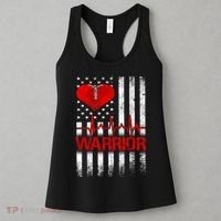 Open Heart Surgery Warrior Gift For Heart Patients Survivor Women's Tank Top thumb 3