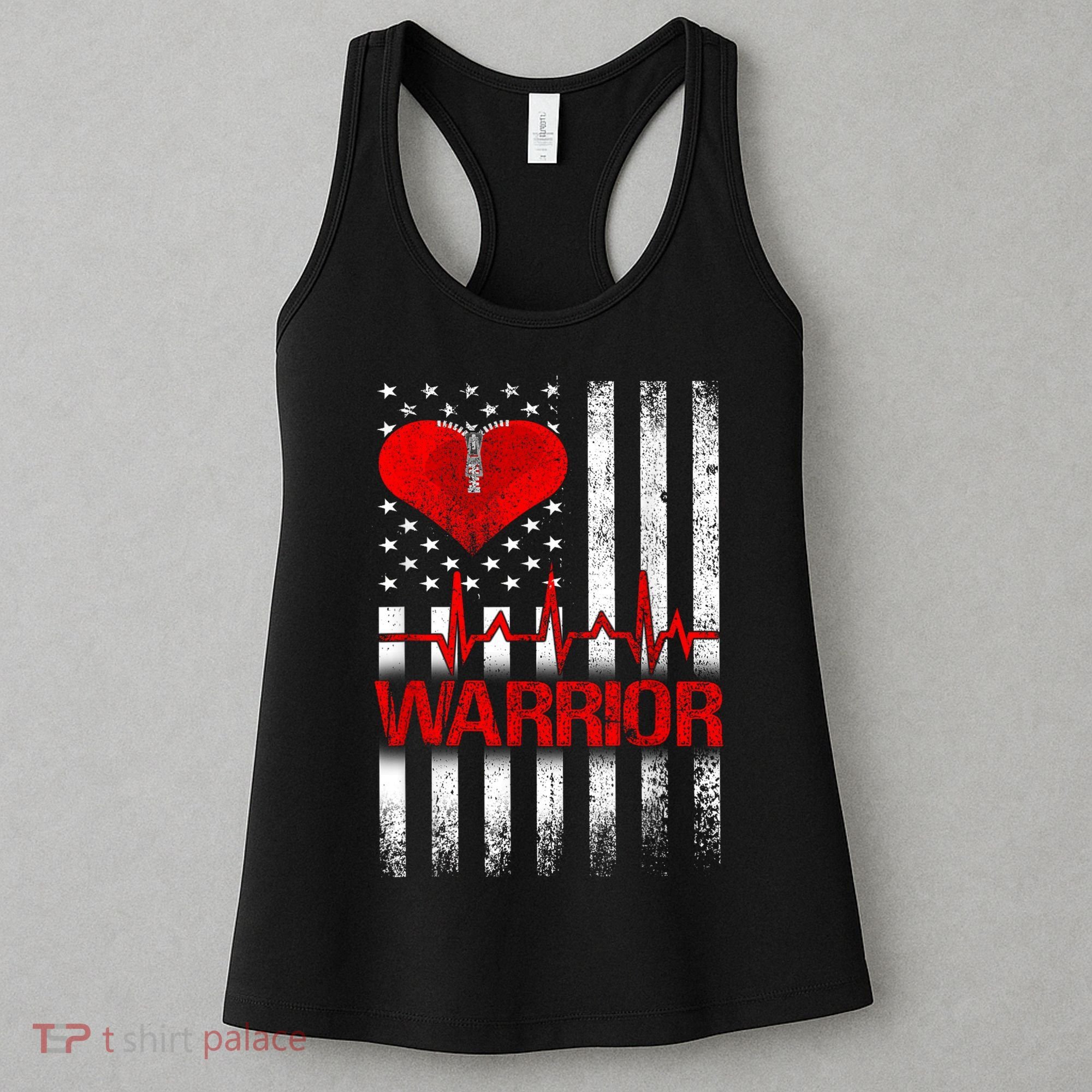 Open Heart Surgery Warrior Gift For Heart Patients Survivor Women's Tank Top