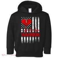 Open Heart Surgery Warrior Gift For Heart Patients Survivor Toddler Hoodie thumb 0