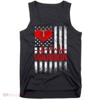 Open Heart Surgery Warrior Gift For Heart Patients Survivor Tank Top thumb 0