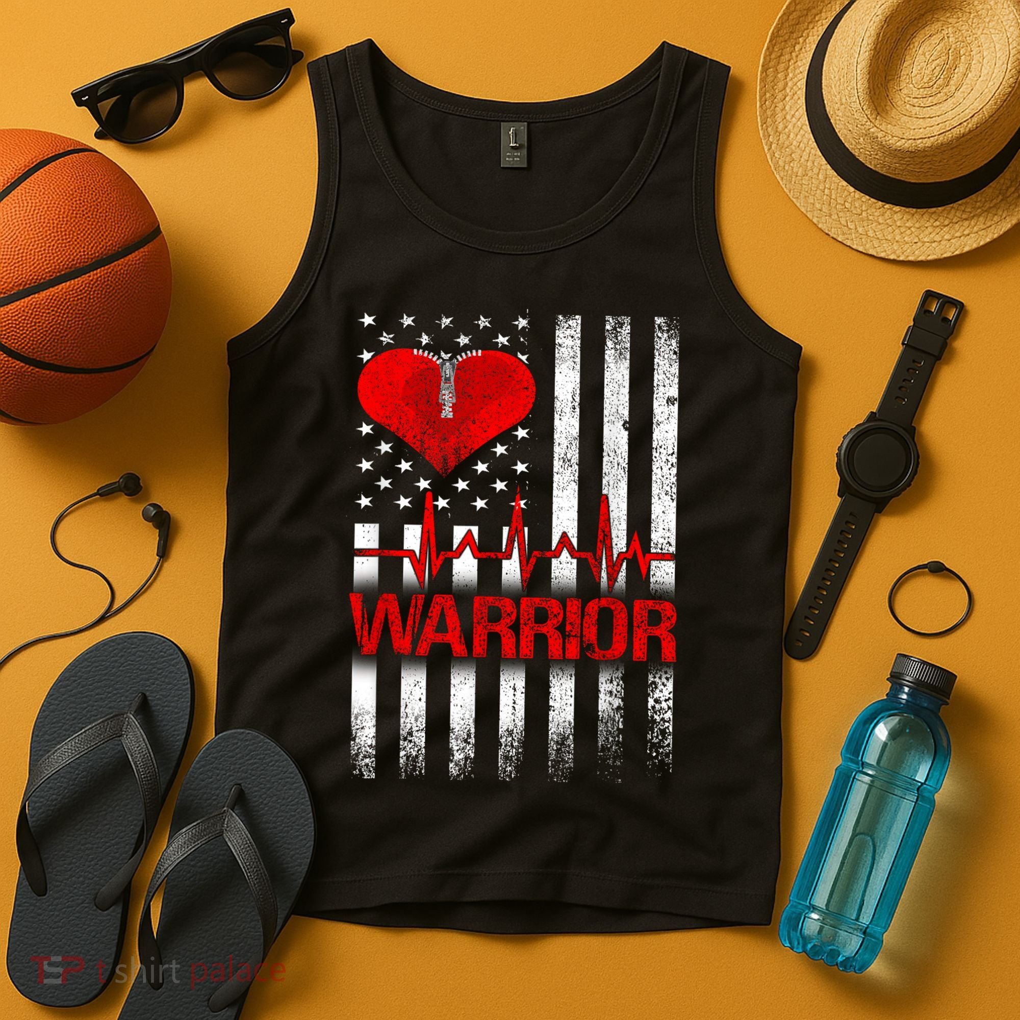 Open Heart Surgery Warrior Gift For Heart Patients Survivor Tank Top