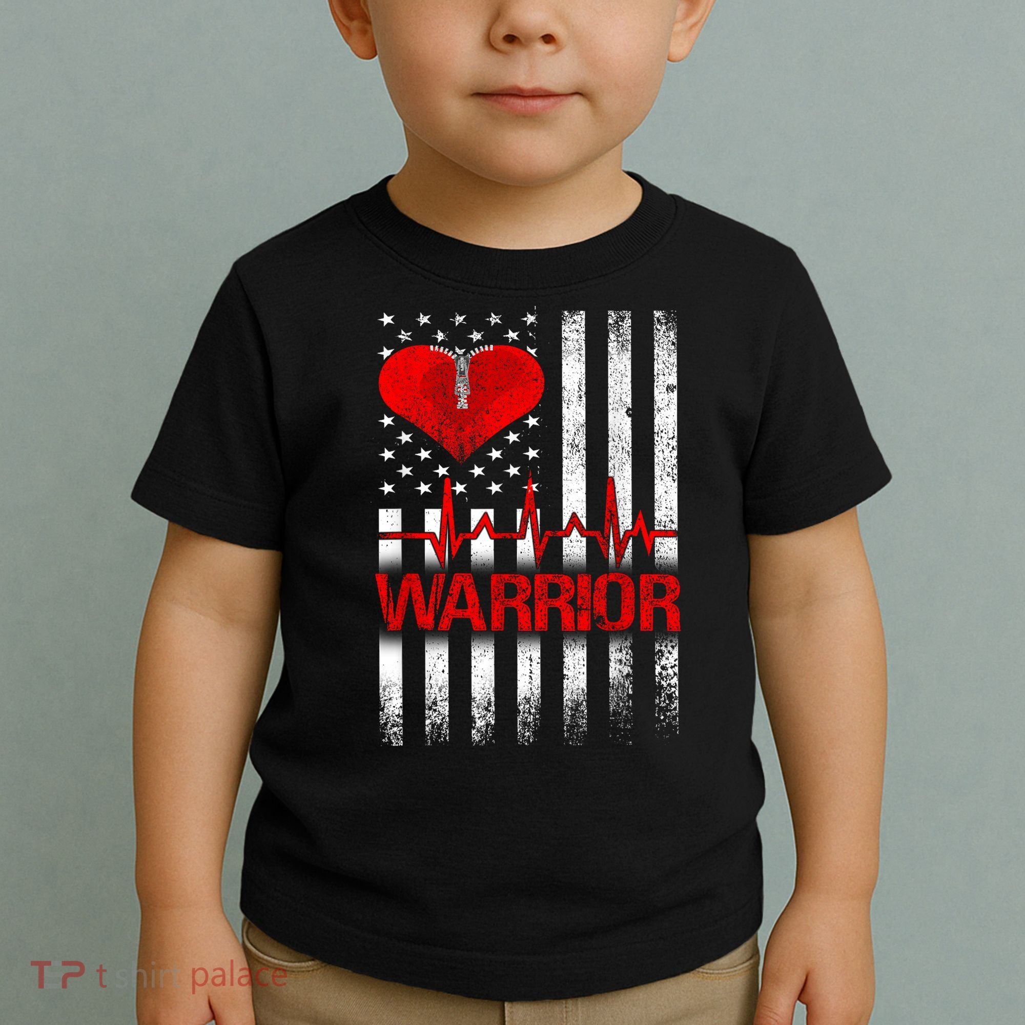 Open Heart Surgery Warrior Gift For Heart Patients Survivor Toddler T-Shirt