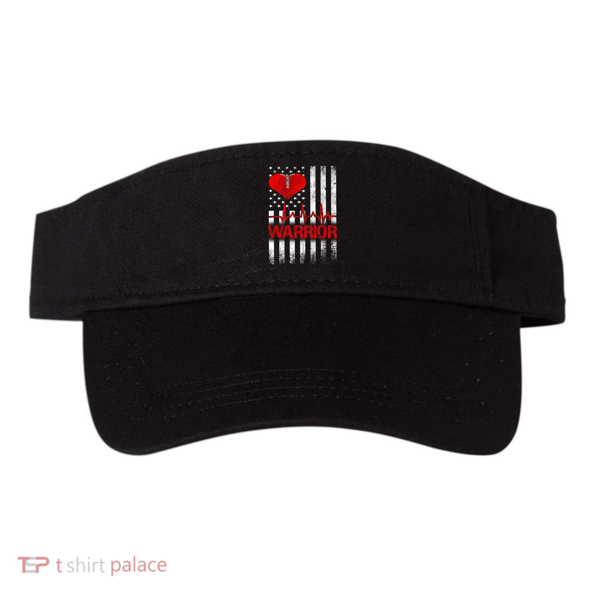 Open Heart Surgery Warrior Gift For Heart Patients Survivor Visor