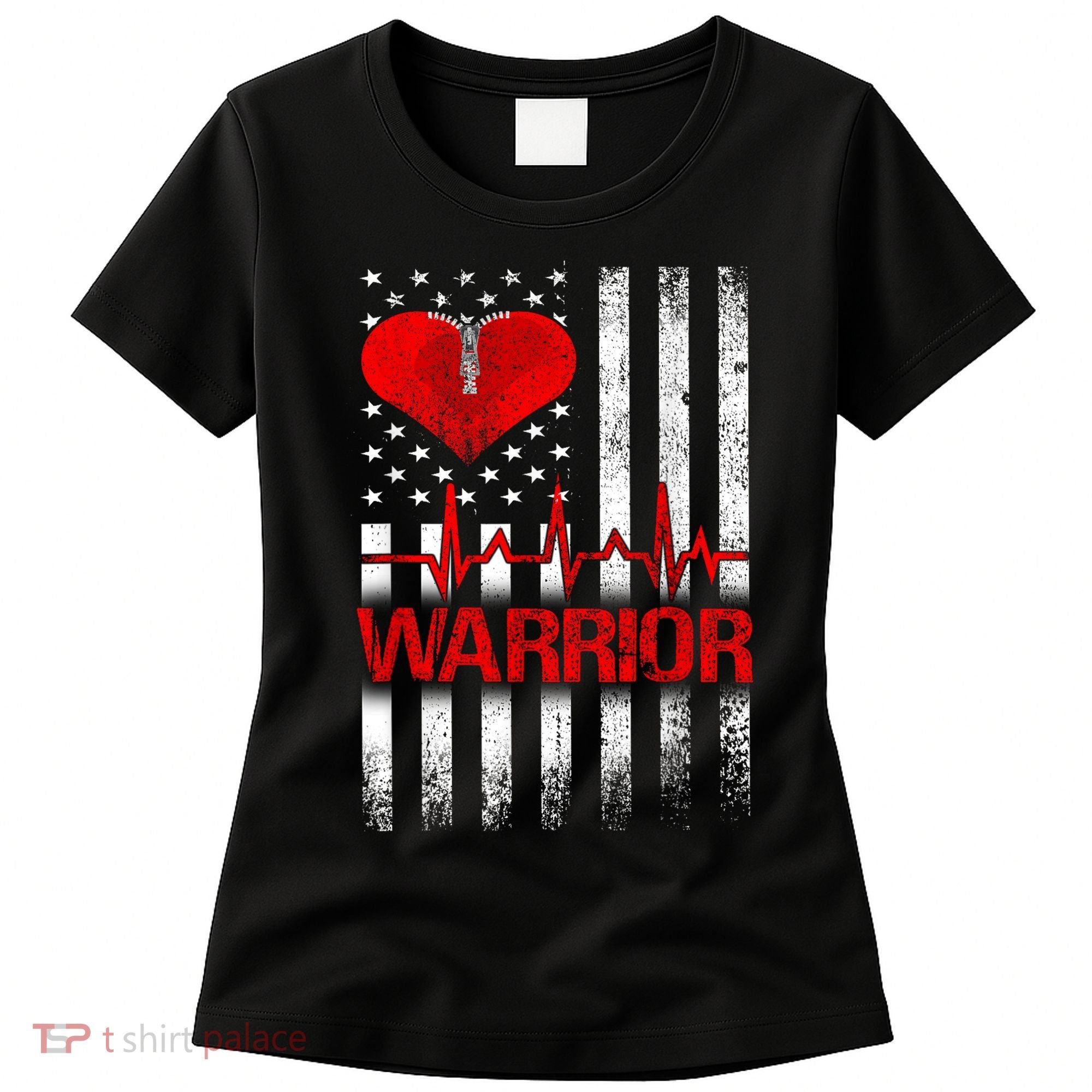 Open Heart Surgery Warrior Gift For Heart Patients Survivor Women's T-Shirt