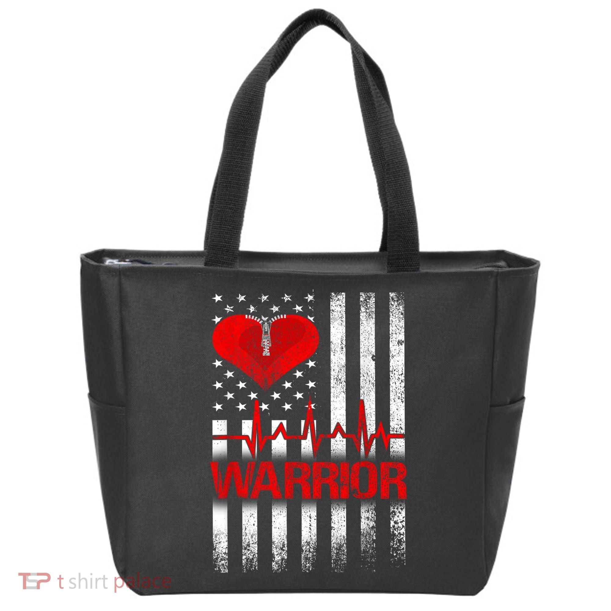Open Heart Surgery Warrior Gift For Heart Patients Survivor Tote Bag