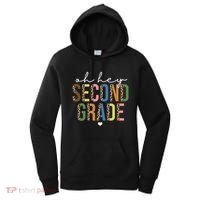 Oh Hey Second Grade Cheetah Print Women's Hoodie thumb 0