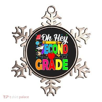 Oh Hey Second Grade Back To School Student Teacher 2nd Grade Ornament
