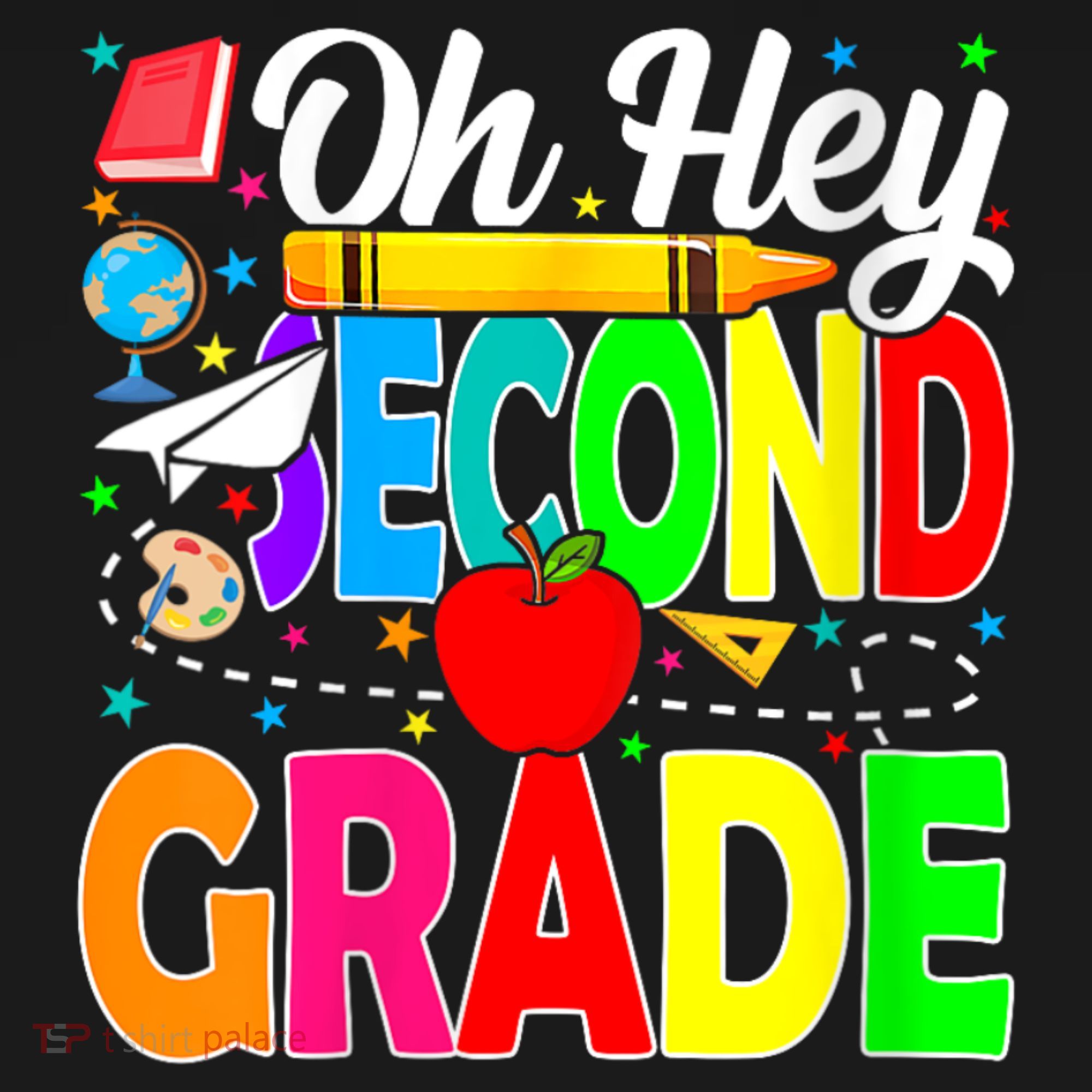 Oh Hey Second Grade Back To School Student Teacher 2nd Grade Ornament