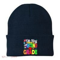 Oh Hey Second Grade Back To School Student Teacher 2nd Grade Beanie thumb 0