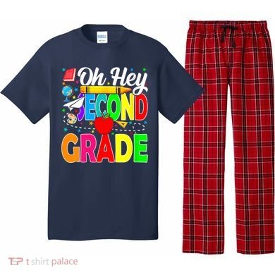 Oh Hey Second Grade Back To School Student Teacher 2nd Grade Pajama Set