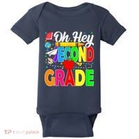 Oh Hey Second Grade Back To School Student Teacher 2nd Grade Baby Bodysuit thumb 0