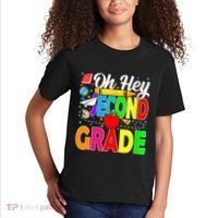 Oh Hey Second Grade Back To School Student Teacher 2nd Grade Kids T-Shirt thumb 2