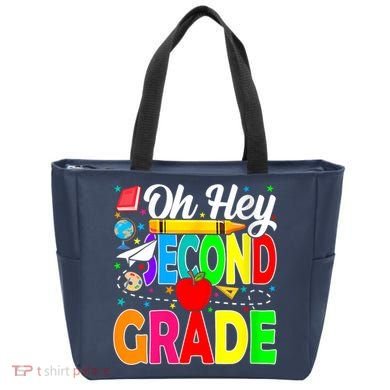 Oh Hey Second Grade Back To School Student Teacher 2nd Grade Tote Bag