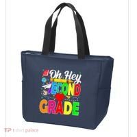 Oh Hey Second Grade Back To School Student Teacher 2nd Grade Tote Bag thumb 3