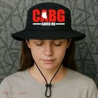 Open Heart Surgery Cabg Saved Me Cool Gift Bucket Hat thumb 3