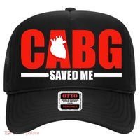 Open Heart Surgery Cabg Saved Me Cool Gift Hat thumb 0