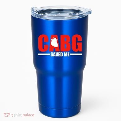 Open Heart Surgery Cabg Saved Me Cool Gift Tumbler