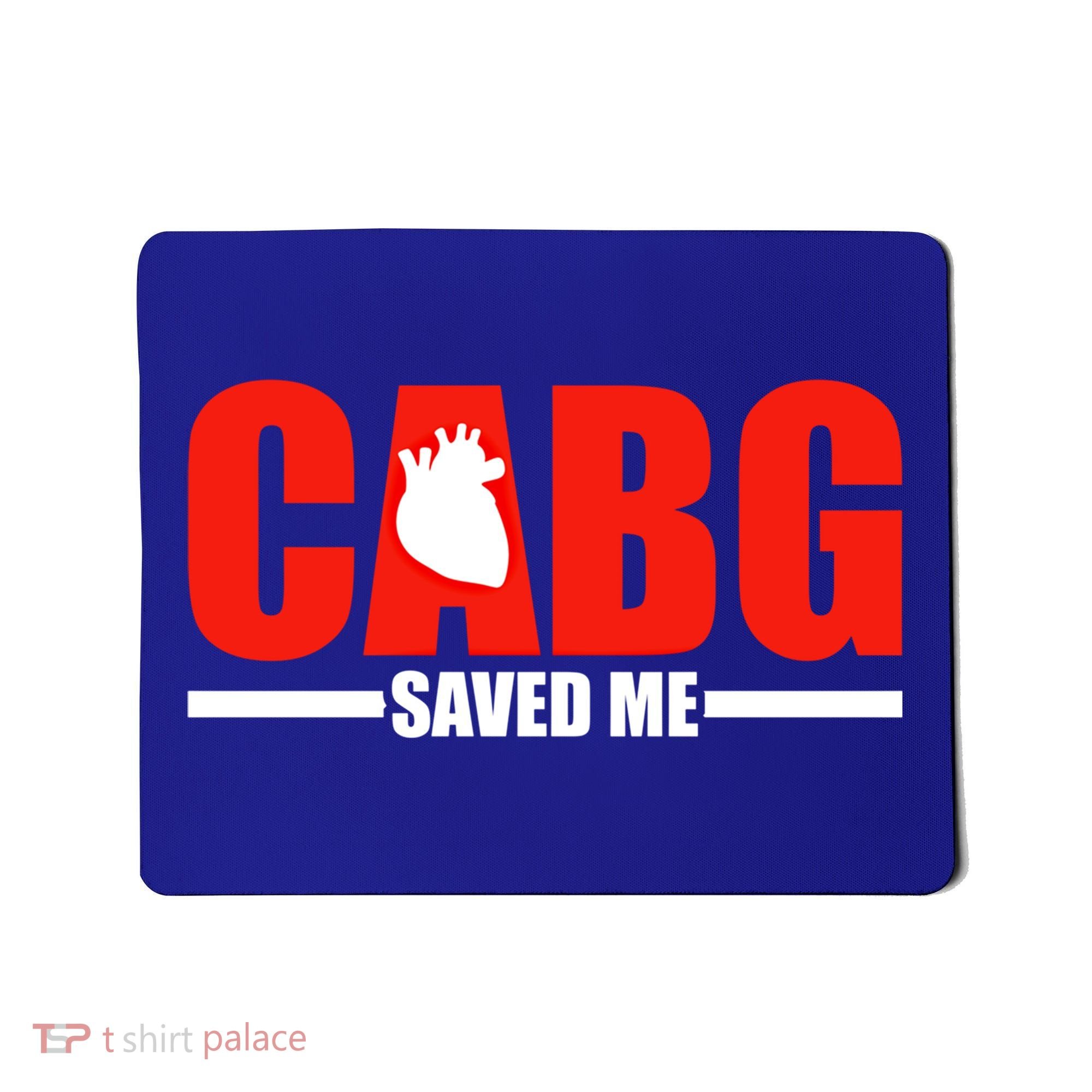 Open Heart Surgery Cabg Saved Me Cool Gift Mousepad